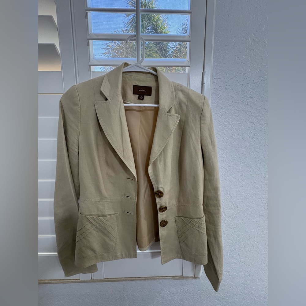 Merona-TAN BLAZER 🧥